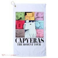 Capybara The Rodents Capy Meme Summer Golf Towel thumb 0