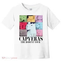 Capybara The Rodents Capy Meme Summer Toddler T-Shirt thumb 0