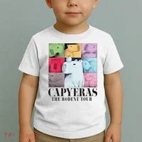 Capybara The Rodents Capy Meme Summer Toddler T-Shirt thumb 2