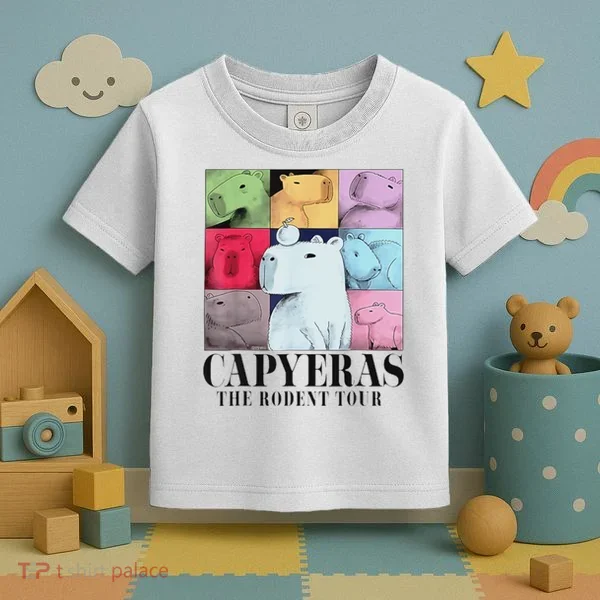Capybara The Rodents Capy Meme Summer Toddler T-Shirt