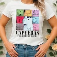 Capybara The Rodents Capy Meme Summer Women's T-Shirt thumb 2