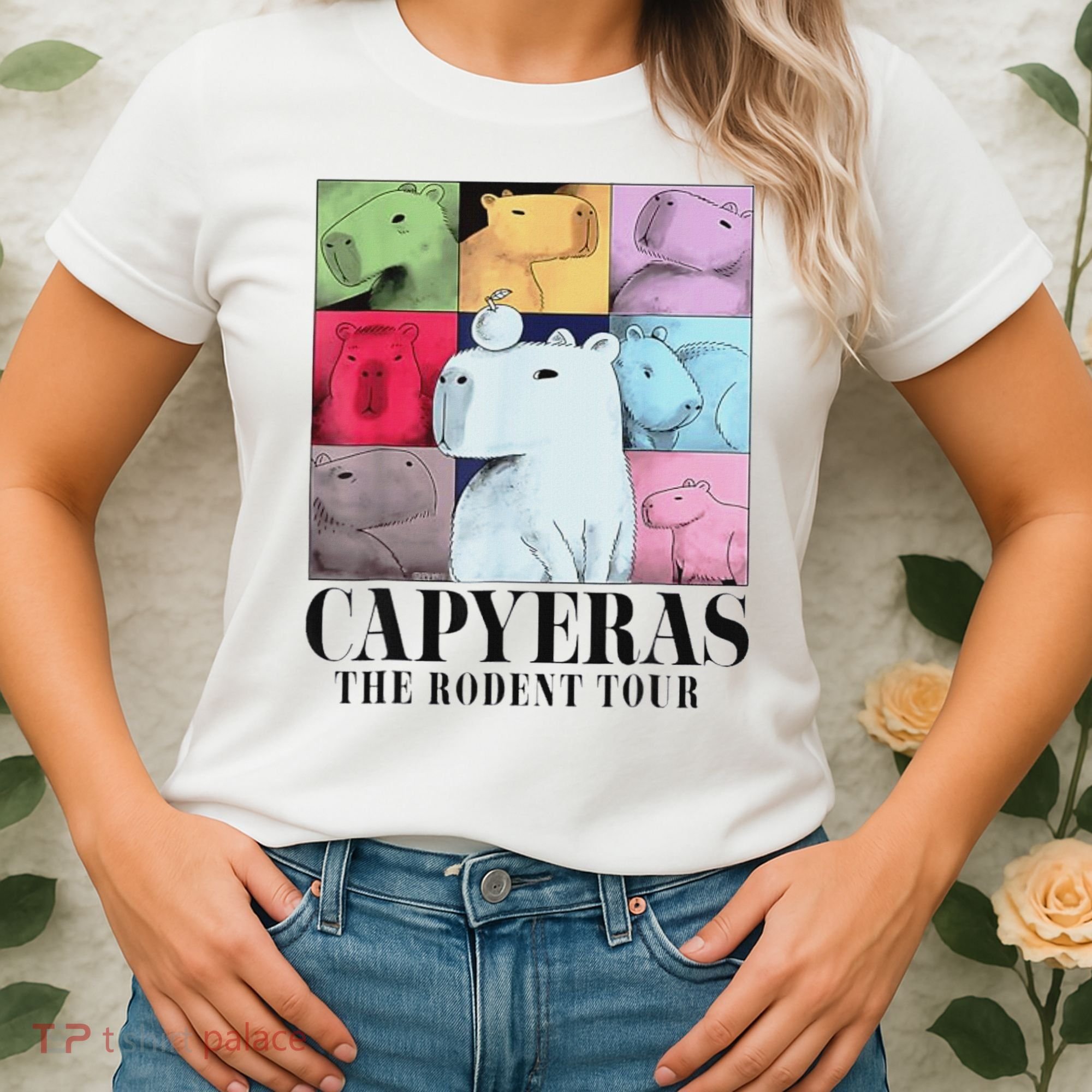 Capybara The Rodents Capy Meme Summer Women's T-Shirt
