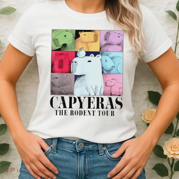 Capybara The Rodents Capy Meme Summer Women's T-Shirt