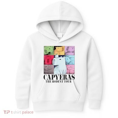 Capybara The Rodents Capy Meme Summer Kids Hoodie