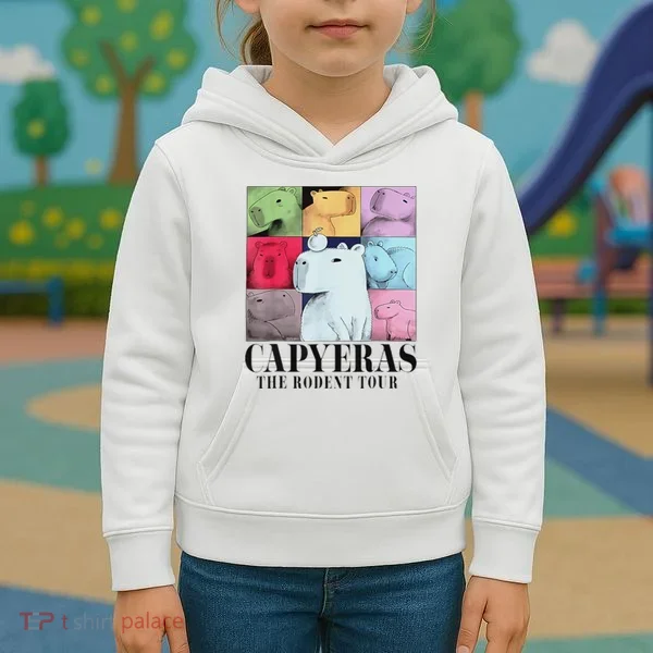 Capybara The Rodents Capy Meme Summer Kids Hoodie