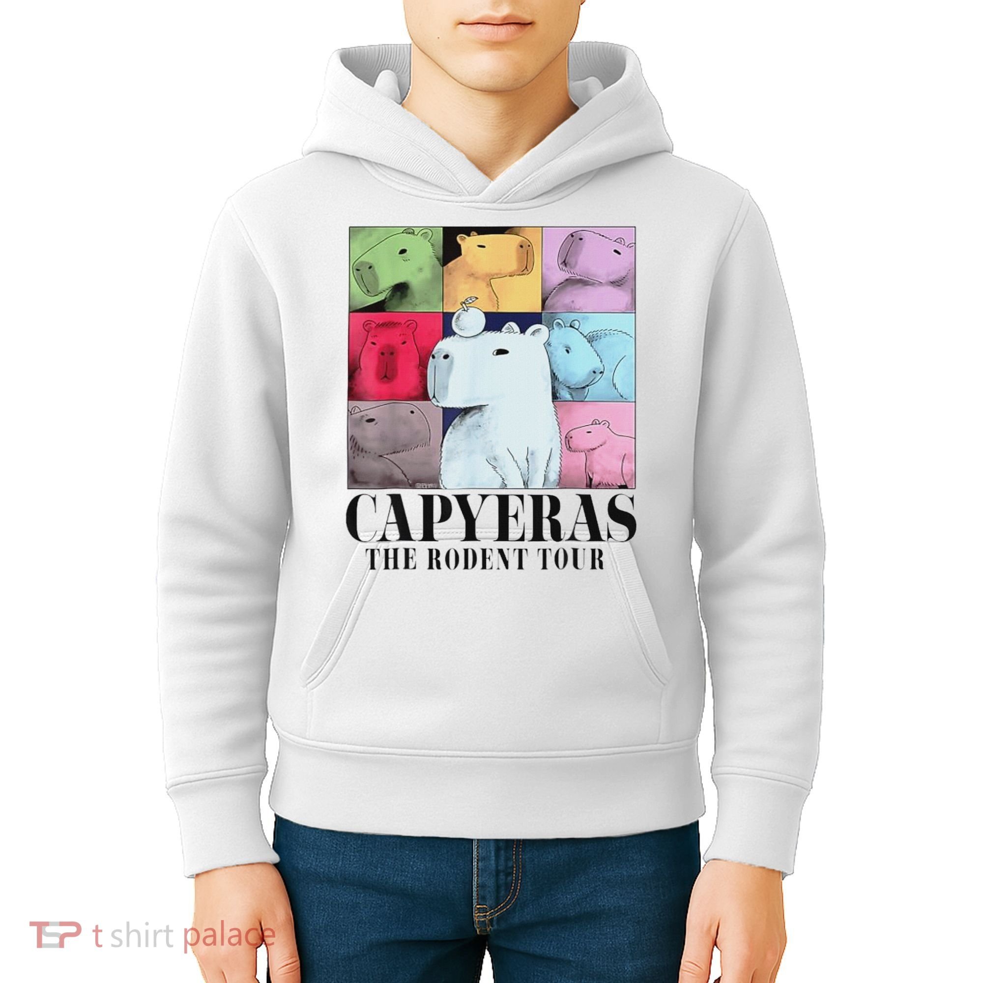 Capybara The Rodents Capy Meme Summer Kids Hoodie