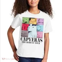 Capybara The Rodents Capy Meme Summer Kids T-Shirt thumb 2