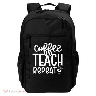 Coffee Teach Repeat Backpack