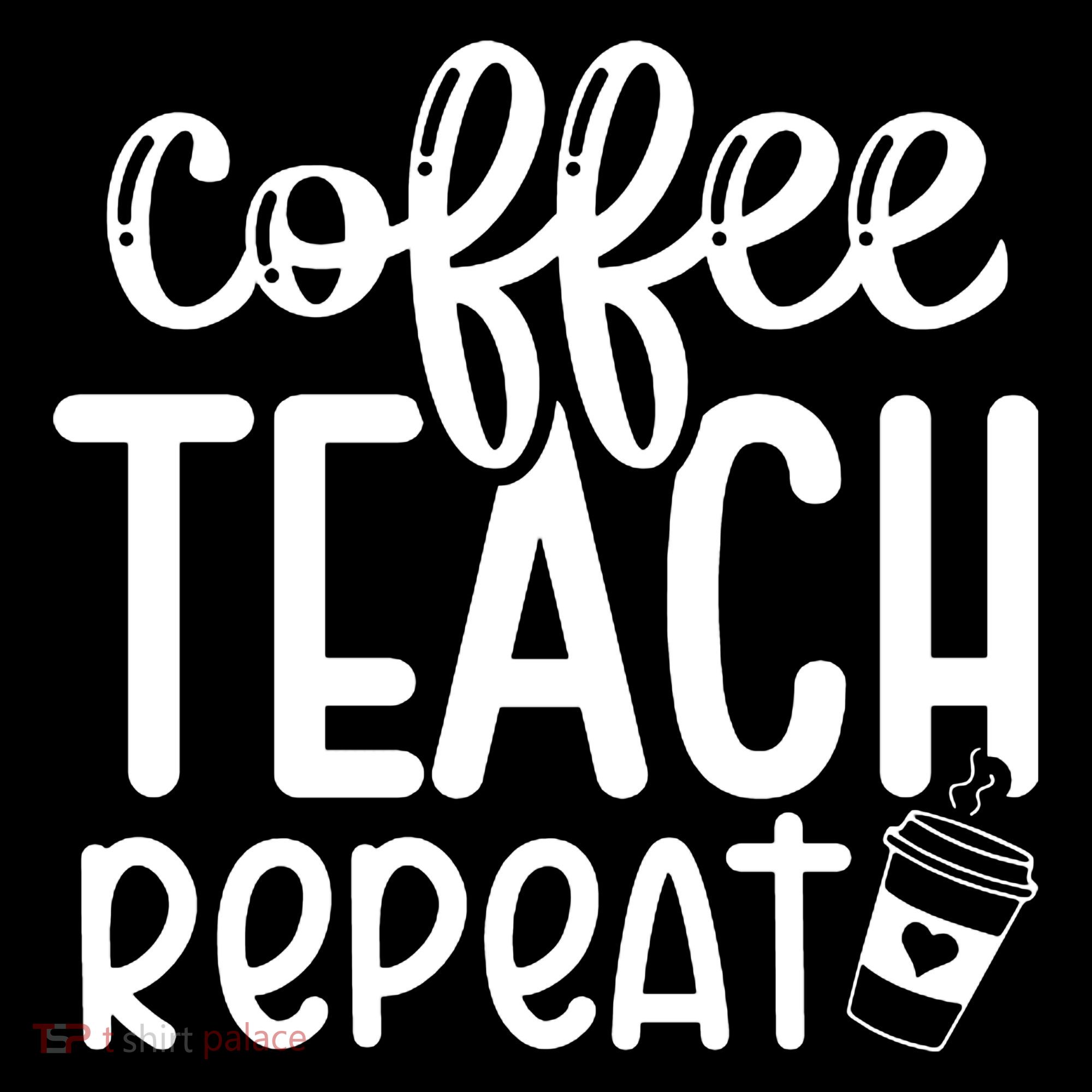 Coffee Teach Repeat Backpack