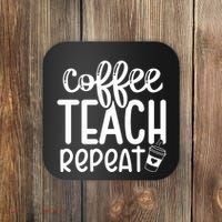 Coffee Teach Repeat Coaster thumb 0