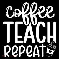 Coffee Teach Repeat Toddler Hoodie thumb 2