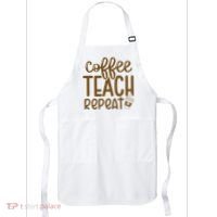 Coffee Teach Repeat Apron thumb 0