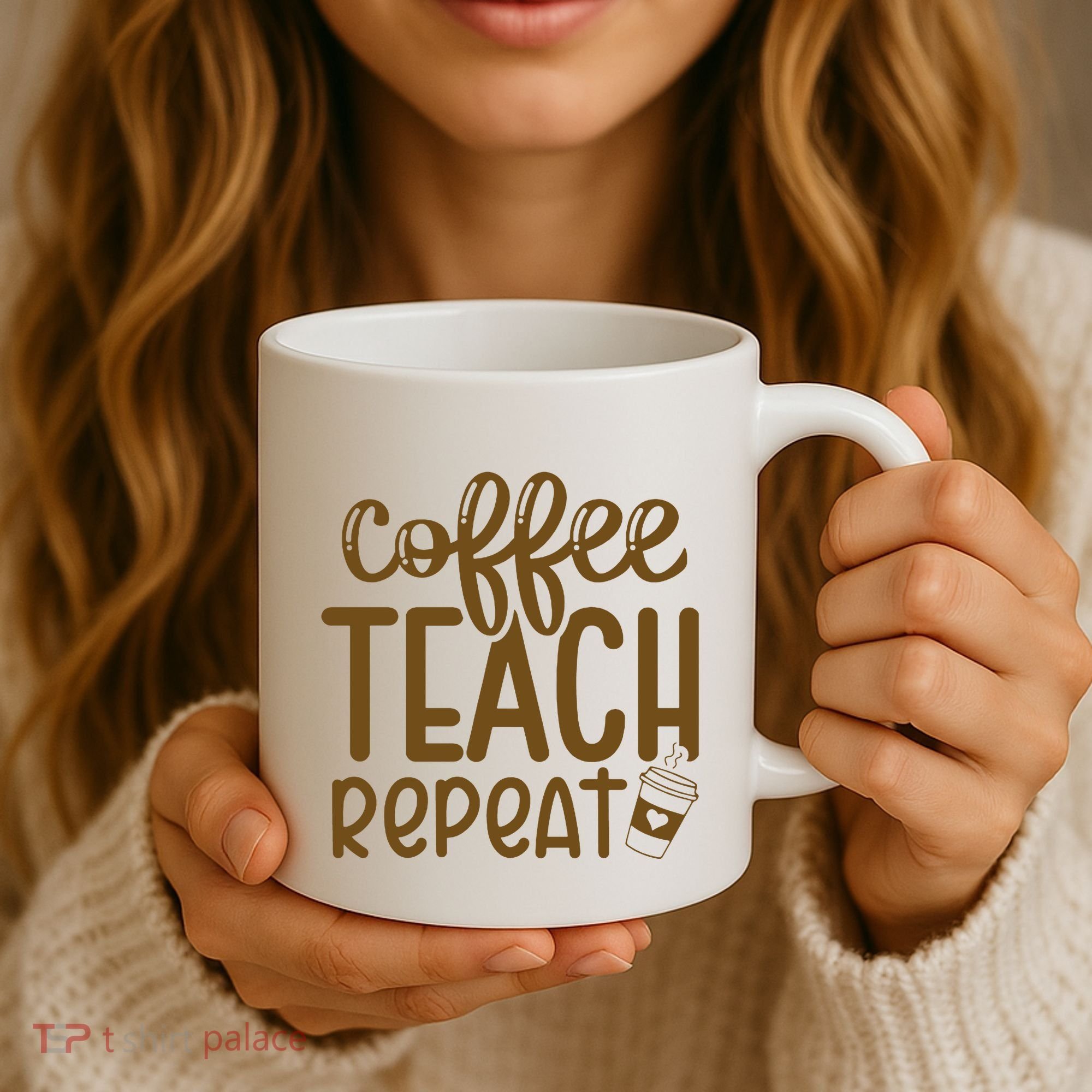 Coffee Teach Repeat Coffee Mug