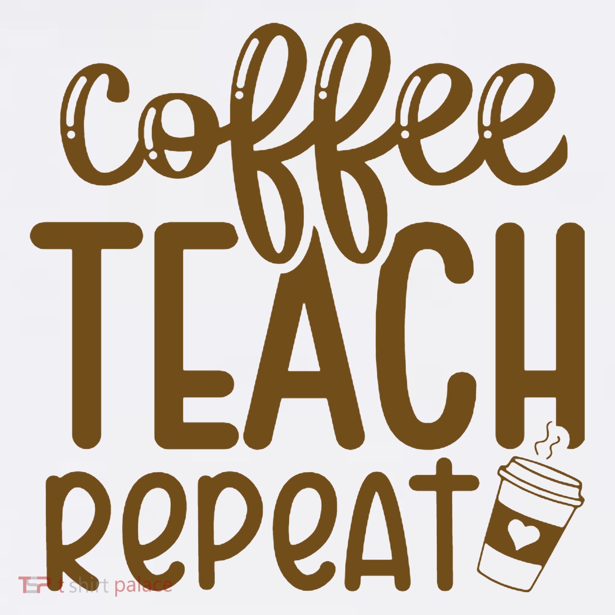 Coffee Teach Repeat Women's Hoodie