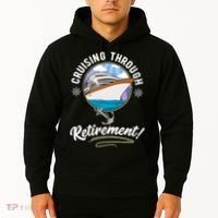 Cruising Through Retirement Cruise Hoodie thumb 2