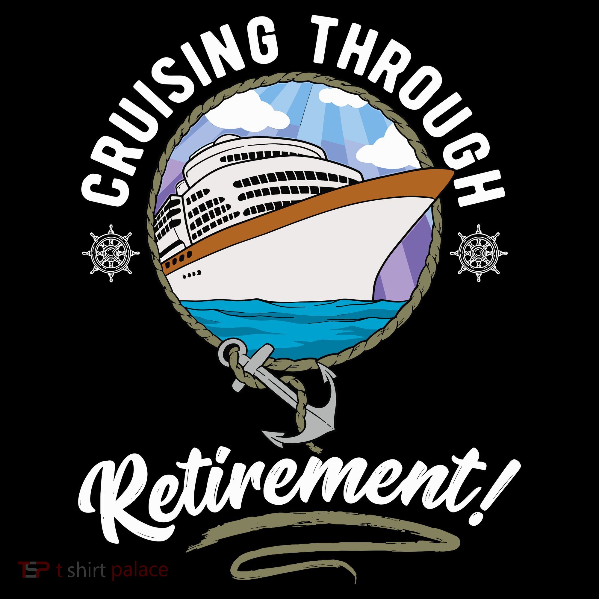 Cruising Through Retirement Cruise Women's Hoodie
