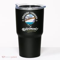 Cruising Through Retirement Cruise Tumbler thumb 0