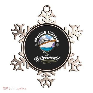 Cruising Through Retirement Cruise Ornament