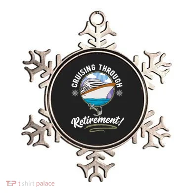 Cruising Through Retirement Cruise Ornament