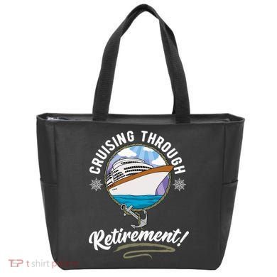 Cruising Through Retirement Cruise Tote Bag