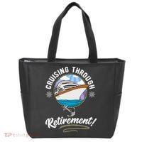 Cruising Through Retirement Cruise Tote Bag thumb 0