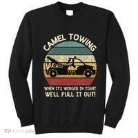 Camel Towing Retro Adult Humor Saying Funny Halloween Gifts Sweatshirt thumb 0