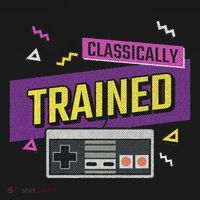 Classically Trained Retro Video Game 80s Hoodie thumb 2