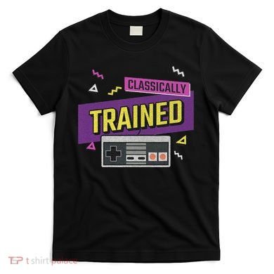 Classically Trained Retro Video Game 80s T-Shirt