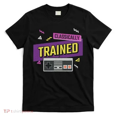 Classically Trained Retro Video Game 80s T-Shirt