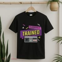 Classically Trained Retro Video Game 80s T-Shirt thumb 2