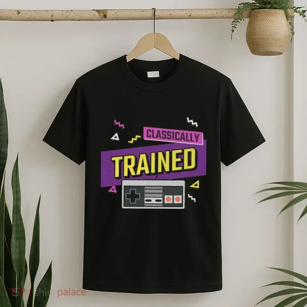 Classically Trained Retro Video Game 80s T-Shirt