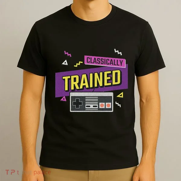 Classically Trained Retro Video Game 80s T-Shirt