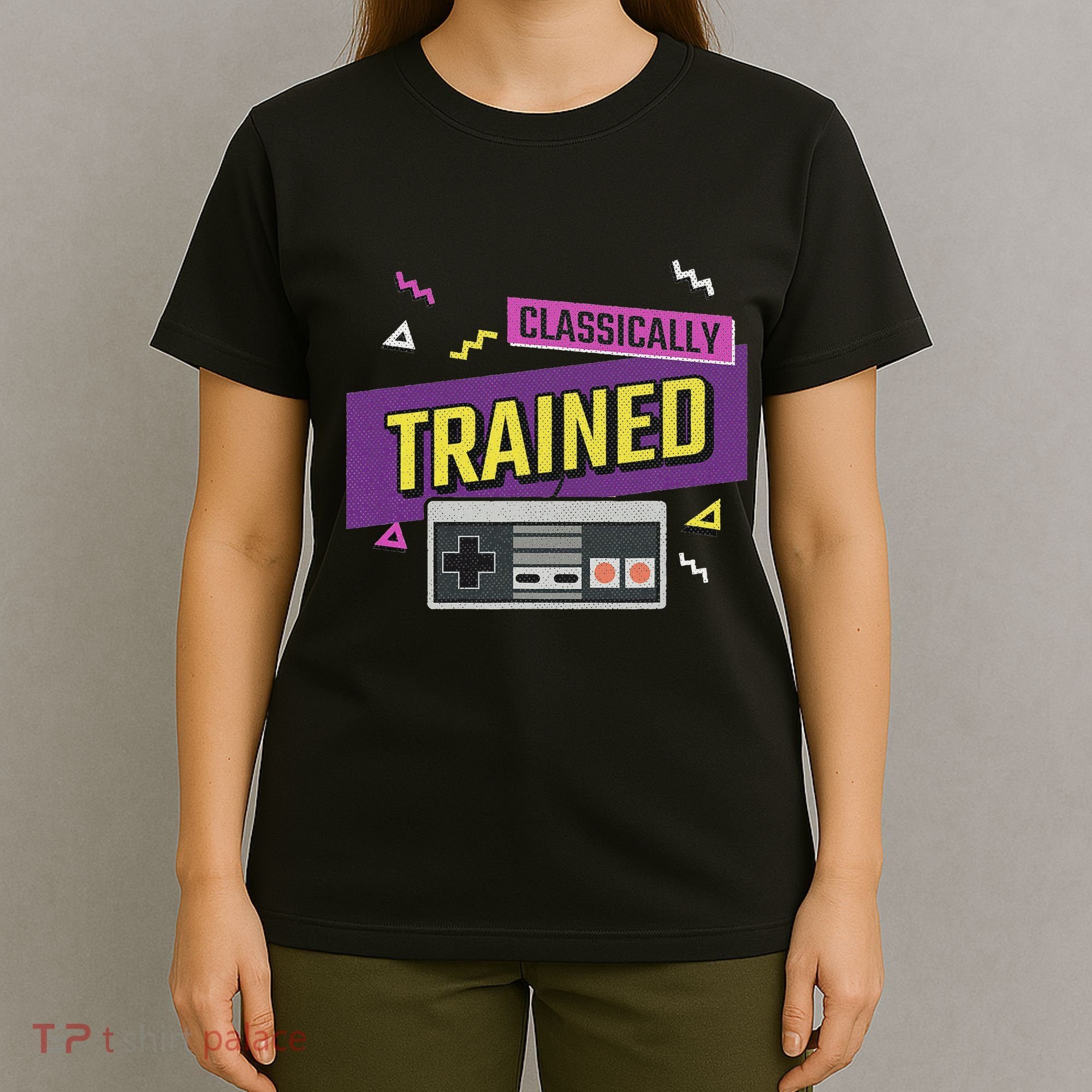 Classically Trained Retro Video Game 80s T-Shirt