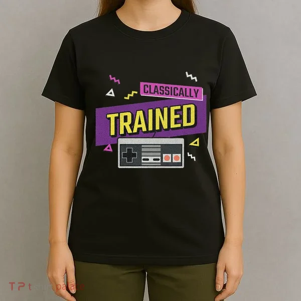Classically Trained Retro Video Game 80s T-Shirt
