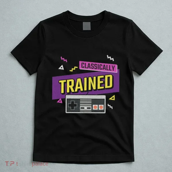 Classically Trained Retro Video Game 80s T-Shirt