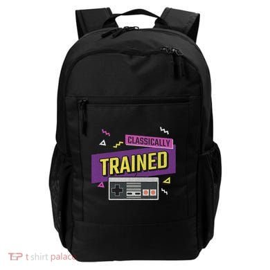 Classically Trained Retro Video Game 80s Backpack