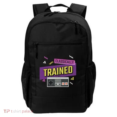 Classically Trained Retro Video Game 80s Backpack