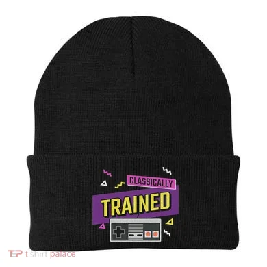 Classically Trained Retro Video Game 80s Beanie