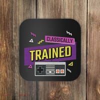 Classically Trained Retro Video Game 80s Coaster thumb 0