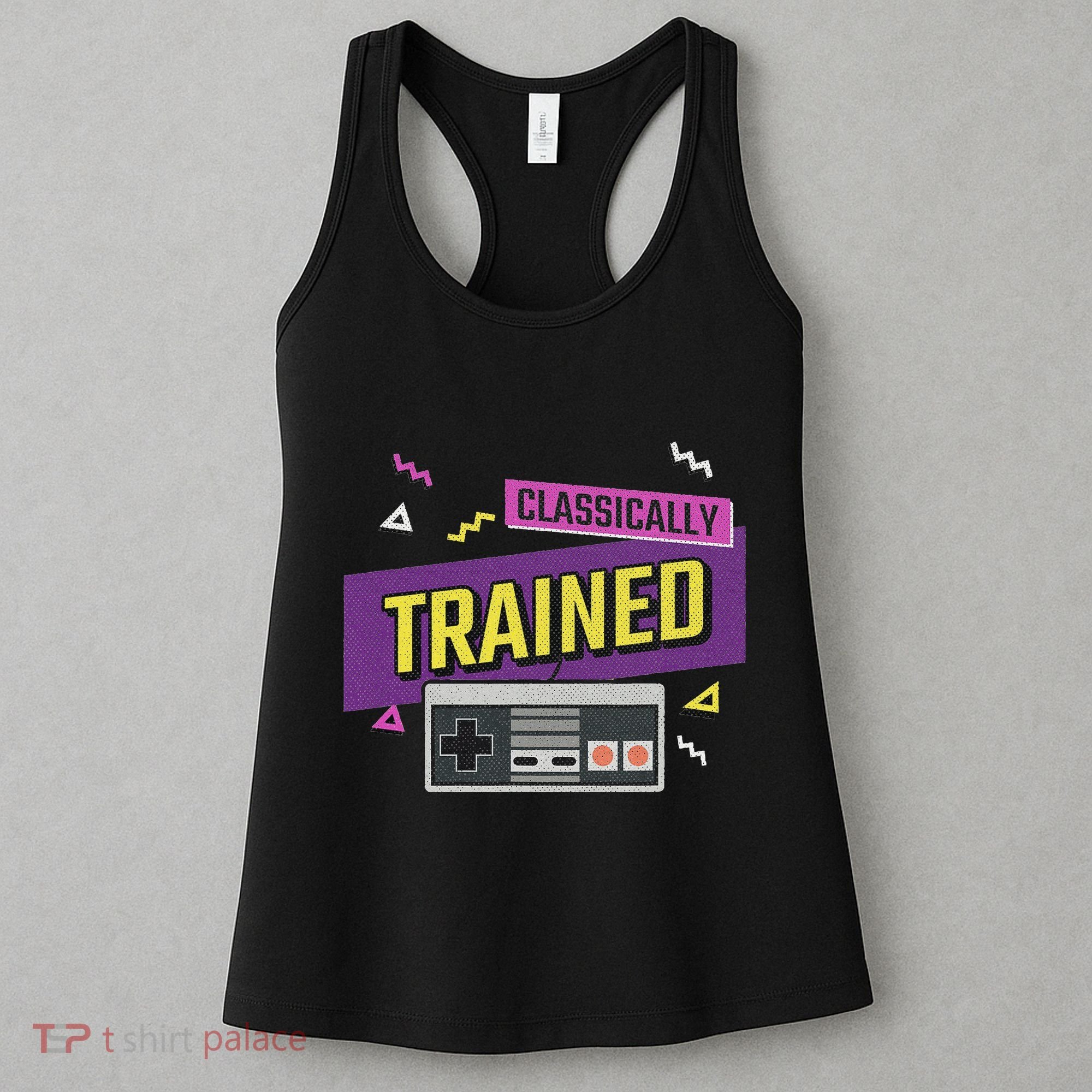 Classically Trained Retro Video Game 80s Women's Tank Top