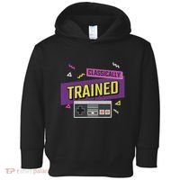 Classically Trained Retro Video Game 80s Toddler Hoodie thumb 0