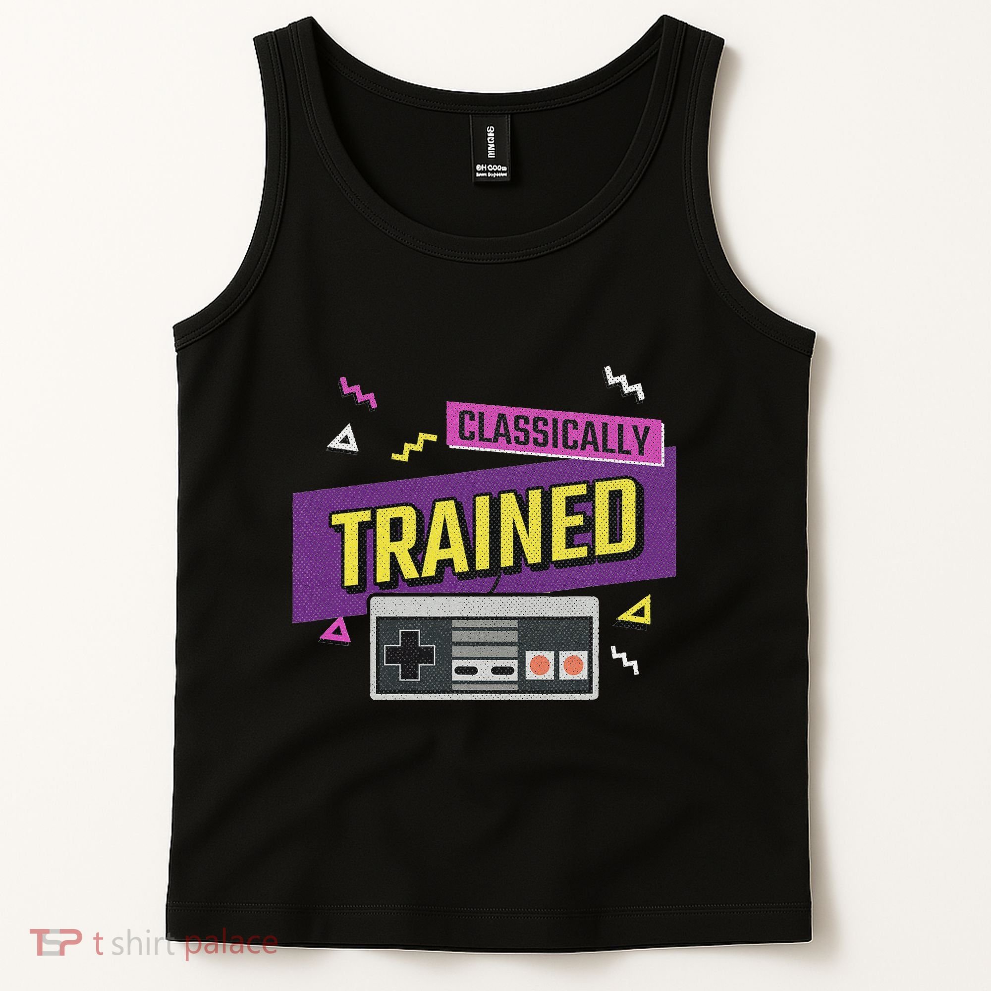 Classically Trained Retro Video Game 80s Tank Top