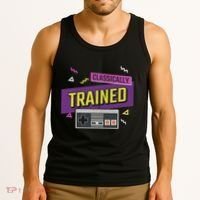 Classically Trained Retro Video Game 80s Tank Top thumb 3