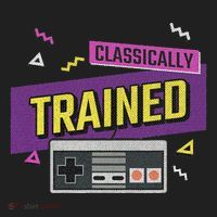 Classically Trained Retro Video Game 80s Golf Towel thumb 3