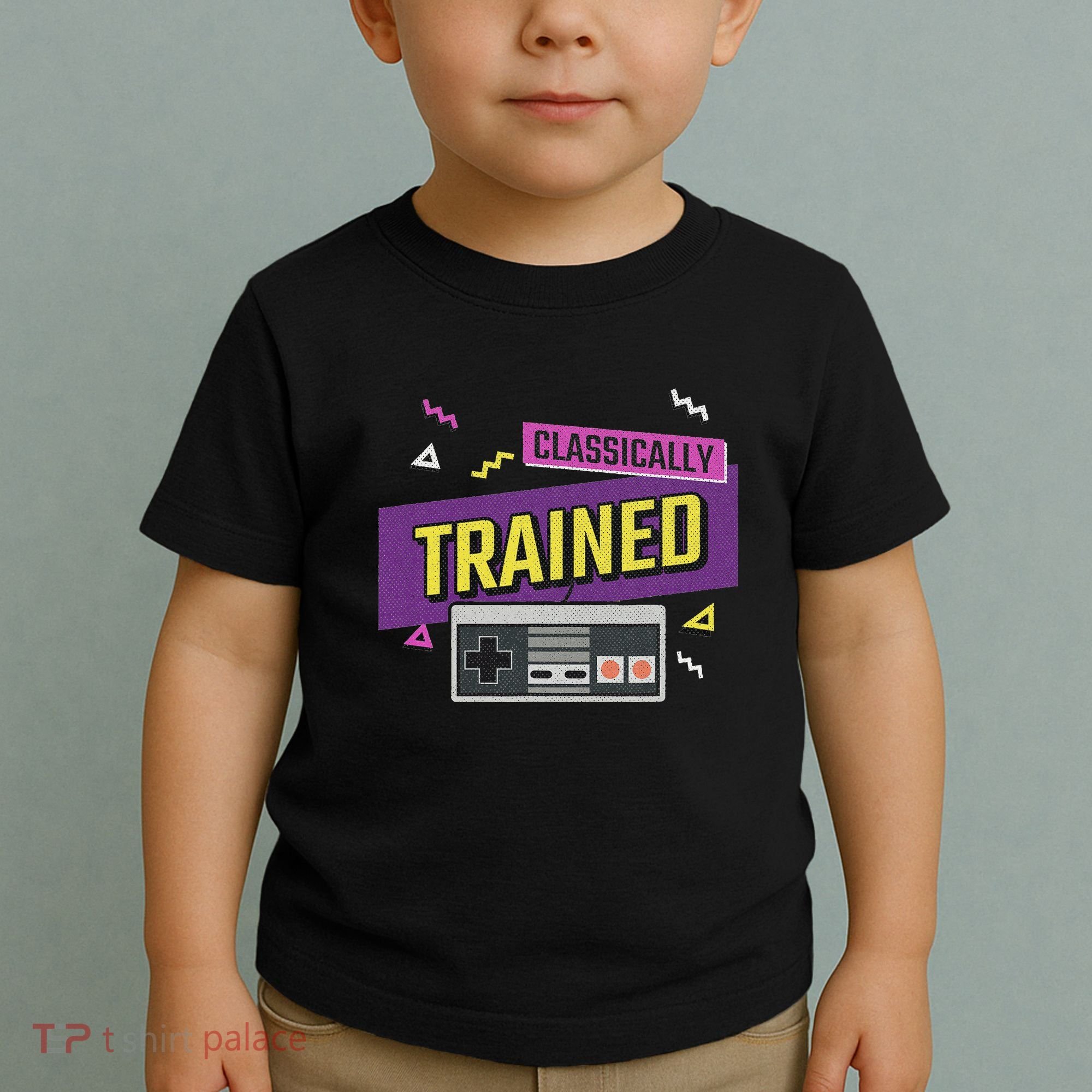 Classically Trained Retro Video Game 80s Toddler T-Shirt