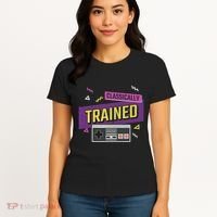 Classically Trained Retro Video Game 80s Women's T-Shirt thumb 4