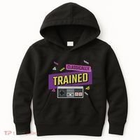 Classically Trained Retro Video Game 80s Kids Hoodie thumb 0