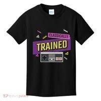 Classically Trained Retro Video Game 80s Kids T-Shirt thumb 0