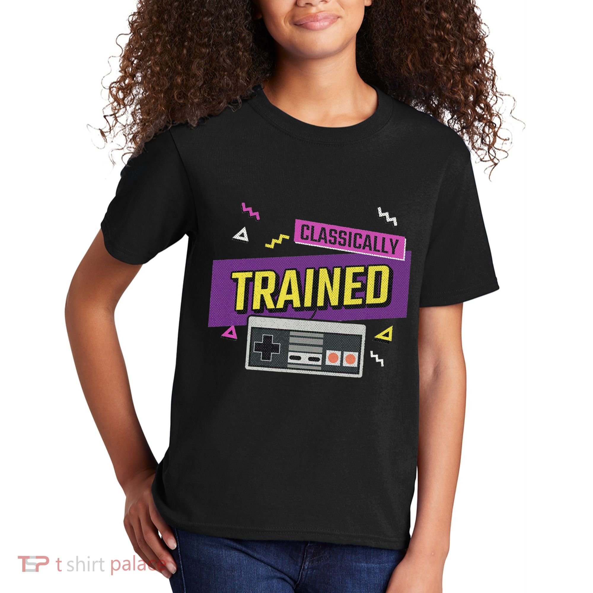 Classically Trained Retro Video Game 80s Kids T-Shirt