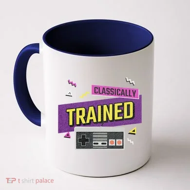 Classically Trained Retro Video Game 80s Coffee Mug